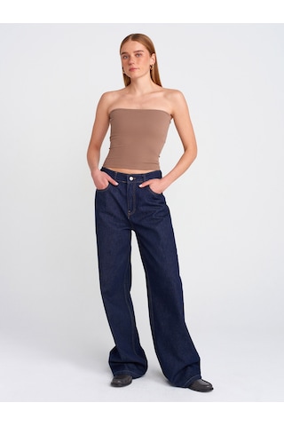 Dilvin 20659 Crop Top-vizon Vizon
