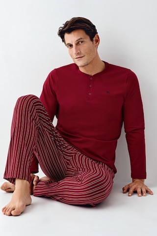 Arnetta Erkek Bordo Pijama Takım Ar3013-s-v3
