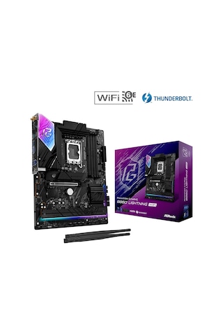 Asrock B860 Lightning Wifi Lga1851 Ddr5 8933mhz+ Oc Atx Gaming Aaaa11asr0030