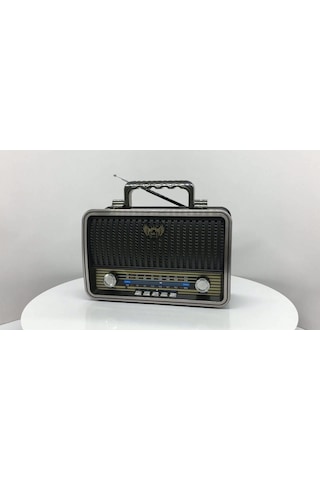 Kemai Md1909Bt Usb Sd Mp3 Bluetooth Şarjlı Nostaljik Radyo