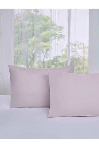 Özdilek Colourist Ranforce 2li Yastık Kılıfı 50x70 -pudra