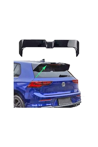Volkswagen Golf 8 Uyumlu Yedek Parça Oettinger Spoiler Boyasız Fi