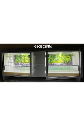 İstanbul Kafes Model M02y-Oy Pvc Kuş Dolabı
