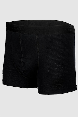 Nacar Store 10'lu Erkek Siyah Pamuklu Likralı Boxer Ekonomi Paketi 09999