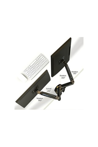 Polotech North Bayou Nb F160 17-32" Çift Kol 2-9 Kg Amortisörlü Monitör Standı