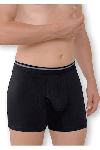 Erkek Boxer % 100 Pamuklu Uzun Long Boxer 2'li Paket M01 Siyah Erkek Boxer % 100 Pamuklu Uzun Long Boxer 2'li Paket M01 Siyah