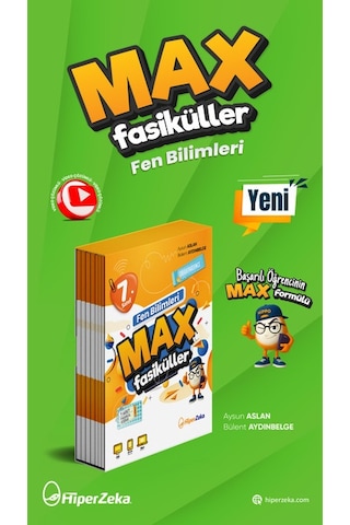 2026 7. Sınıf Fen Bilimleri Max Fasiküller |Aysun Aslan & Bülent Aydınbelge