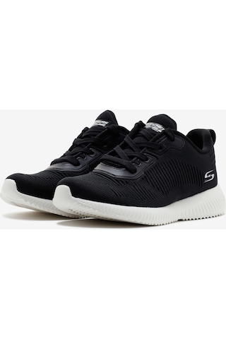 Skechers Bobs Squad - Tough Talk Kadın Siyah Spor Ayakkabı 32504 Blk Siyah