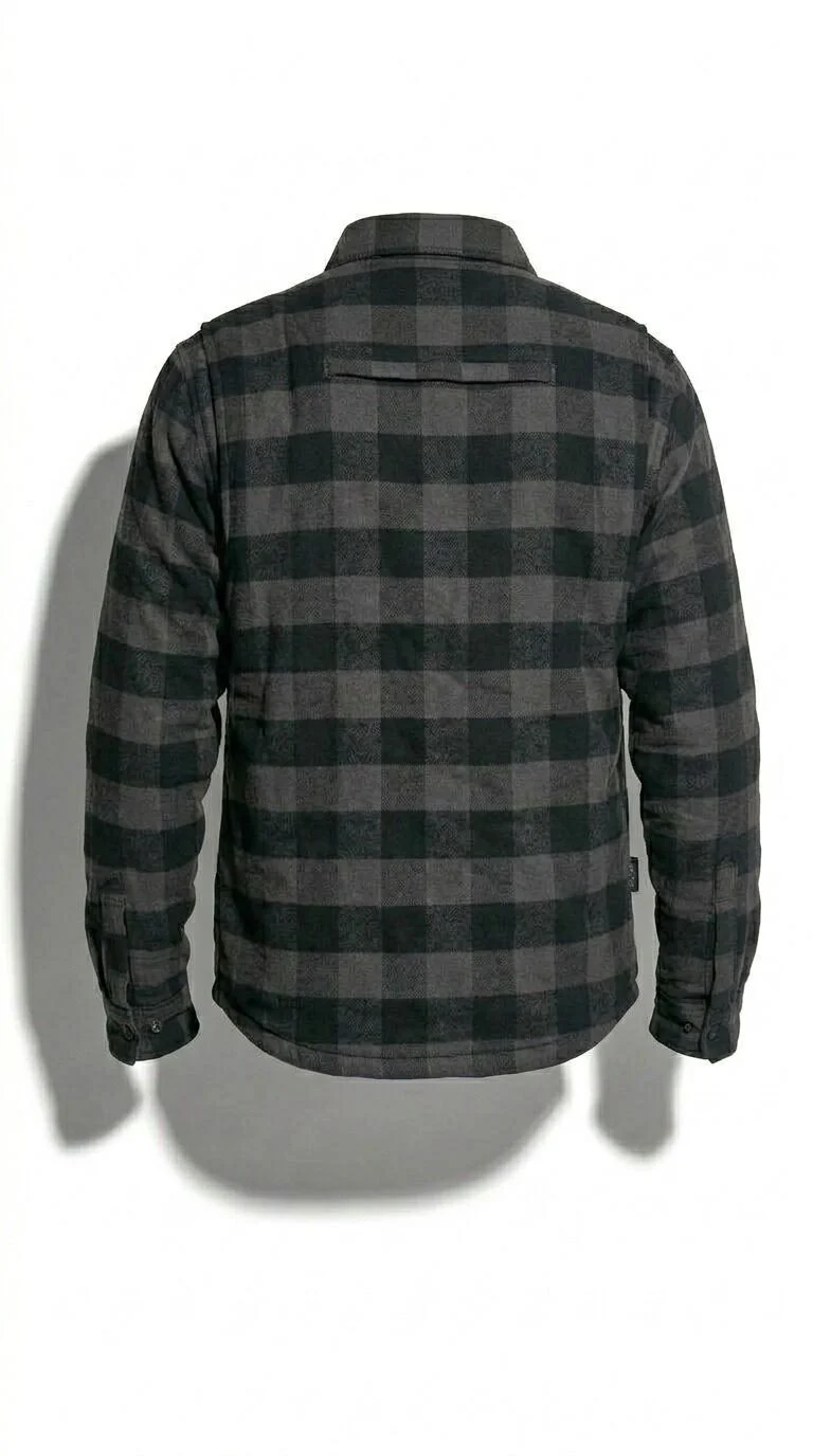 Durt Yazlık Motosiklet Montu Gömlek Black Grey