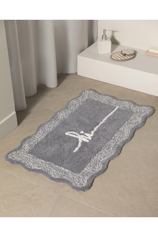 Madame Coco Gordes Banyo Paspası - Gri - 50x80 Cm Bapa0000000020 Gri
