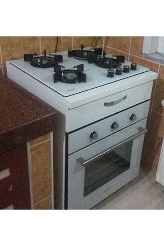 Hazır Mobilya Ankastre Fırın Modulü Üçk2 Parlak Beyaz Mdflam