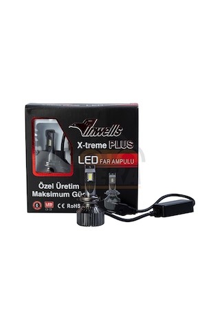 İnwells Led Xenon H11-H8-H9-H16 (Zenon) 15000 Lümen Güçlü Şimşek Etkili
