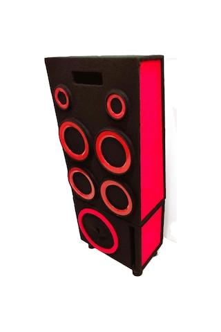 Kayseri Pandizot Müzik Kutusu&dolabı Bas Kabin+4x20cm,2x10cm Ve Teyp Yeri Boş Hoparlörsüz