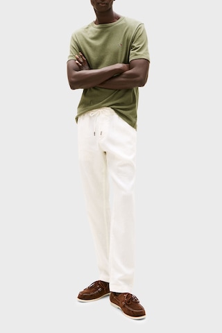 Tommy Hilfiger Erkek T Shirt Mw0mw38637 Plı Yeşil Yeşil