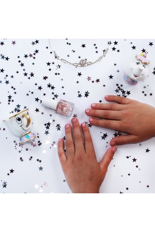 Miss Nella - Pembe Glitter Son Kat Soyulabilir Oje