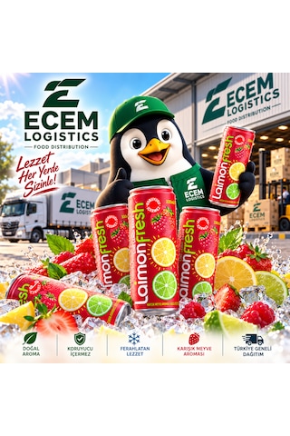Laimon Fresh Yeşil Limon Portakal Çilek Laimon Fresh Yeşil Limon Portakal Çilek