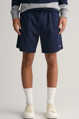 Gant Men's Regular Fit Soft Canvas Bermuda Shorts Erkek Yumuşak Kanvas Bermuda Şort Lacivert