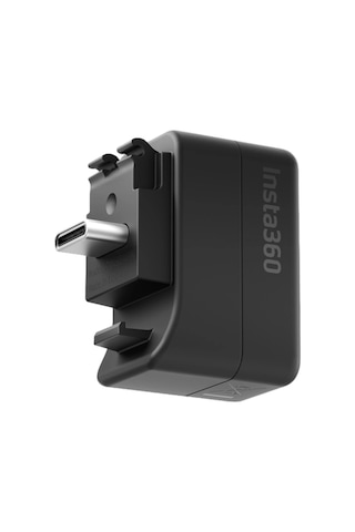 Insta360 X5 Mic Adapter Siyah