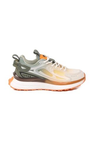 Pierre Cardin Beyaz Haki Fileli Hafif Esnek Hafızalı Taban Unisex Spor Ayakkabı Pcı-10106 G Beyaz-haki