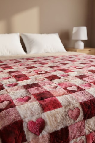 Kare Kalp 5d Çok Amaçlı Çift Kişilik Baskılı Pike & Yatak Örtüsü 200x220 Cm Çok Renkli