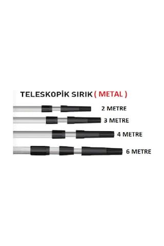 4 Metre Metal Teleskopik Sap Ayarli Sirik