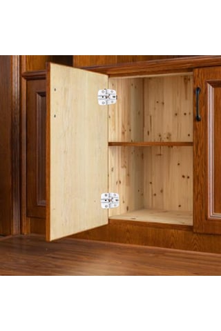 Vkemall 2 Adet Çinko Alyüminyum Kapı Mangaları - 90/180 Derece Konumlandırma, Sessiz Çalışma, 30.000+ Açma-kapama, Dolap/şekaf Uyumlu Diğer