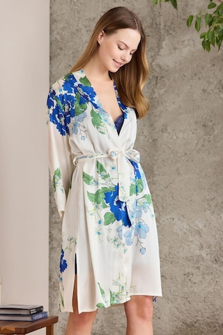Pierre Cardin Saten Emprime Gecelik & Sabahlık Takım - 2415 001