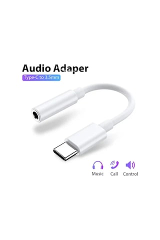 Apple Uyumlu iPad Air 11-inch Tak Çalıştır Type-c To Aux 3.5mm Kulaklık Jak Dönüştürücü Yüksek Kaliteli