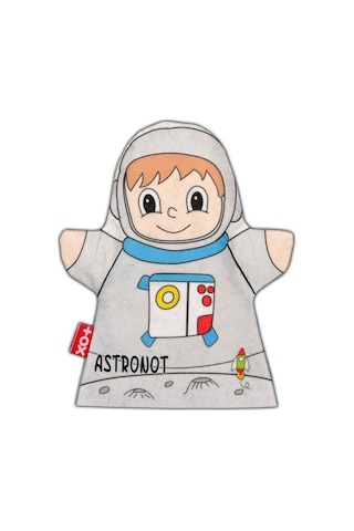 Tox Astronot Meslekler Keçe El Kukla T329 . Eğitici Oyuncak