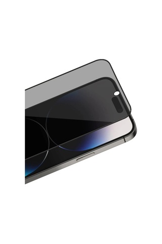 Apple, Uyumlu iPhone 16 Pro Max Bilvis 3x Ar Hayalet Cam Ekran Koruyucu - Siyah