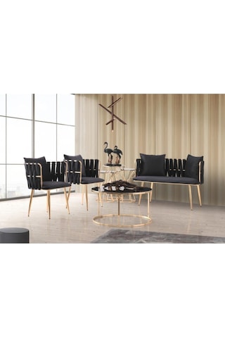 Erezogullari_Mobilya Modern Bekleme Odası Ofis Oturma Grubu Mobilyası