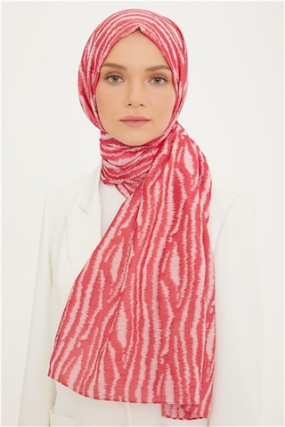 Armine Trend Pembe Pure Lina Şal 14 - 21226 Pembe