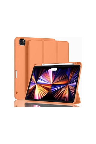 İpad Uyumlu Pro 11inç M2 2024 Kılıf Pen Charge Kalem Bölmeli A2836 A2837 A3006