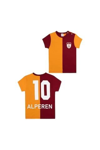 Galatasaray Metin Oktay Unisex İsme Özel Bebek T-shirt 001