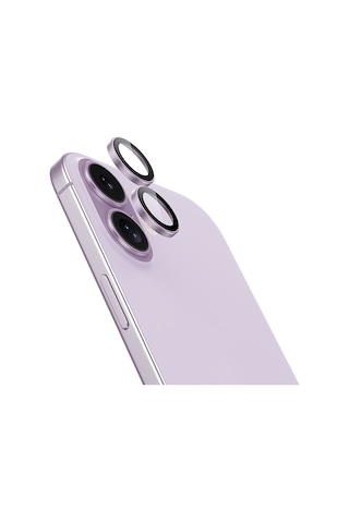 Apple Uyumlu iPhone 17 Benks Dr Safir Kamera Lens Koruyucu Açık Mor