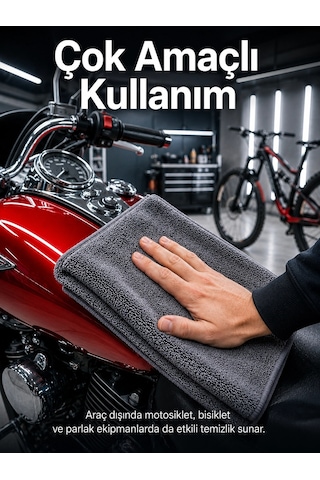 Mey İthalat 50x70 Mikrofiber Tank Bezi Araç Kurulama Ve Oto Bakım Temizlik Bezi Yüksek Su Emici