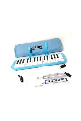 32 Tuşlu Melodika Açık Mavi