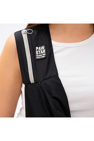 Pawstar Siyah Crossbody Çanta Kedi Köpek Taşıma Çantası