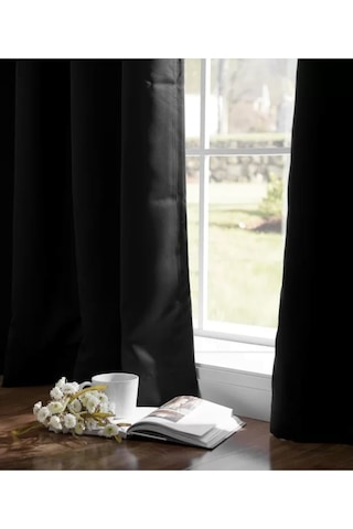 Evdepo Home Blackout Karartma Fon Perde Siyah