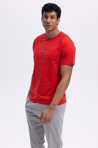 Ellesse Erkek T Shirt Em462-rd Kırmızı Kırmızı