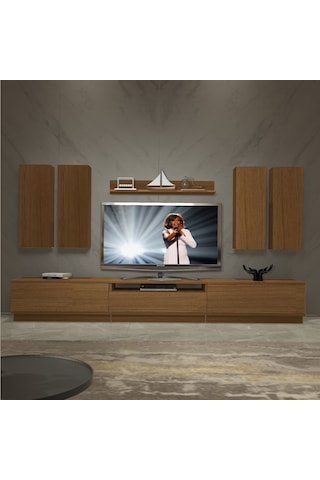 Decoraktiv Trendstyle 8ds Mdf Tv Ünitesi Tv Sehpası Ceviz