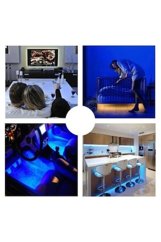 Tv Arkası Aydınlatma Otomobil Ayak Altı Led Monitor Gece Ambians