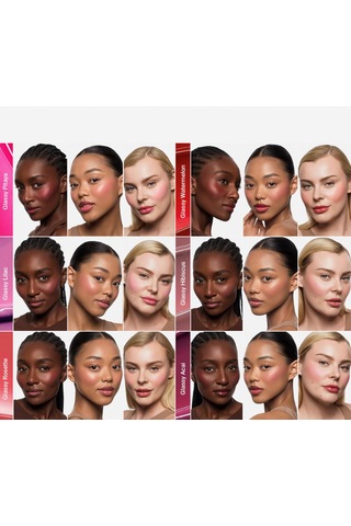 Haus Labs By Lady Gaga Color Fuse Longwear Glassy Lip + Cheek Balm Blush Stick - Krem Allık Glassy Acai Diğer