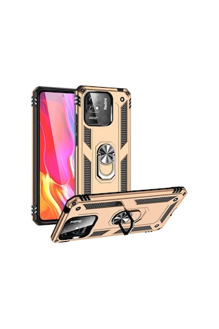 Xiaomi Redmi 10C Kilif Zirhli Standli Miknatisli Tank Kapak 409449165