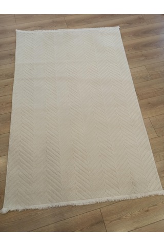 Çam Halı Dizayn 0201 Krem Koridor Halısı Kesme Yolluk Mutfak Halısı Modern Salon Halısı