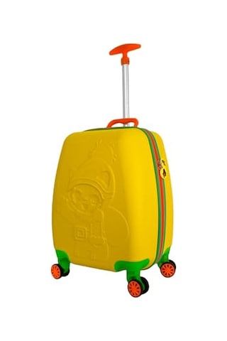 Tucklebery Renkli Ve Desenli Çocuk Valizi, Tucklebery Kids Hafif Ve Eğlenceli Valiz Sarı Sarı
