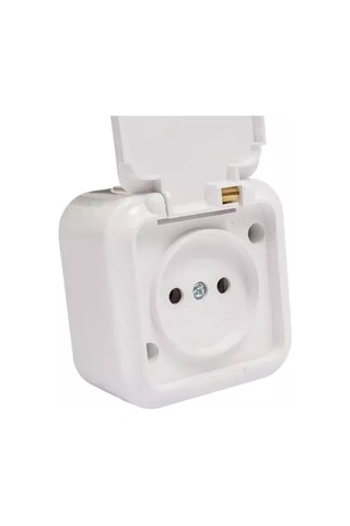 Bylectrıca Ip 54 Kapaklı Topraklamasız Yüzey Montaj Priz 234998601