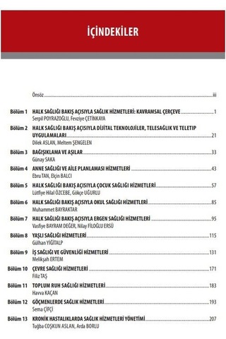 Halk Sağlığı Hizmetleri Sunumunda Öncelikler Ve Temel Yaklaşımlar