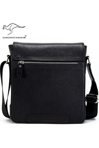 Çanta Erkek Hakiki Dana Deri Postacı Askılı Kangaroo Kıngdom 5363
