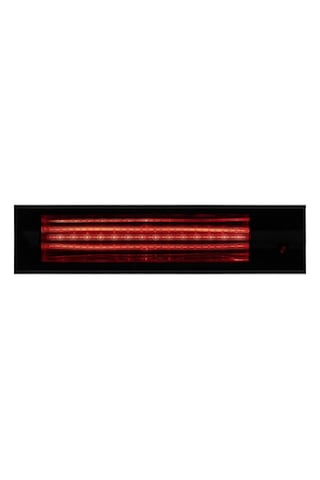 Elcon Glass Ir-3000 3000 W Ip65 Siyah Camlı Uzaktan Kumandalı Infrared Isıtıcı